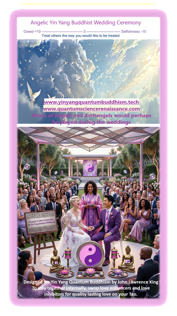 Angelic Yin Yang Buddhist Wedding Ceremony